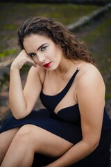 Fototapeta premium Portrait of a young woman