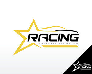Sport Car Logo. Automotive, Car Showroom, Car Dealer Logo Design Vector