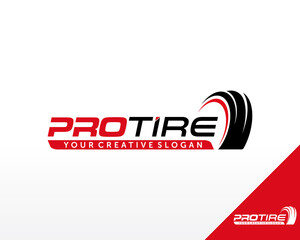 Tire Logo Design. Automotive, Car Showroom, Car Dealer Logo Design Vector