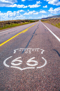 Historic Route 66 highway