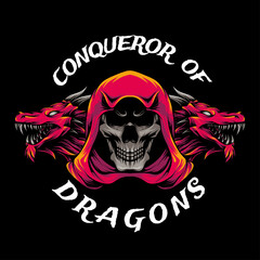 Fototapeta premium conqueror of dragon