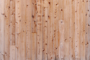 木製の板の壁