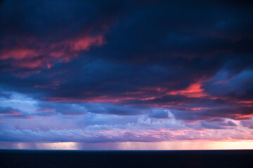 California Stormy Sunset