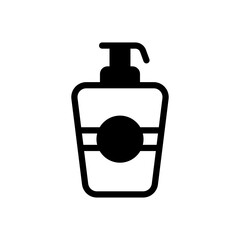 shampooVector Solid Icon. Beauty and SPA symbol EPS 10 FIle
