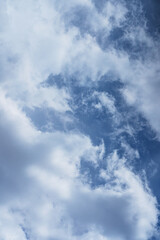 Obraz premium 青空と雲