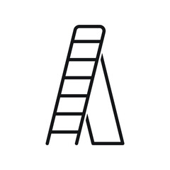 Ladder icon design isolate on white background