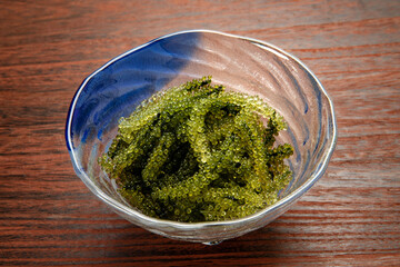 沖縄、宮古島の海ぶどう