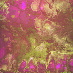 fashionable background, bright pattern, paint texture, brush, splashes, spots, carelessly, abstraction, acrylic, oil, gouache, watercolor, material, pink, green, purple, floral, stone texture, water, 