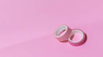 two pink rings