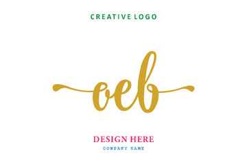 OEB lettering logo is simple, easy to understand and authoritative