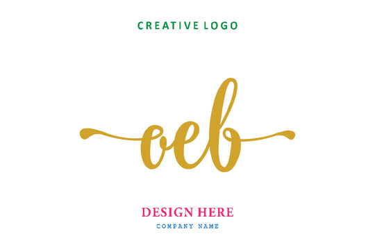 OEB lettering logo is simple, easy to understand and authoritative