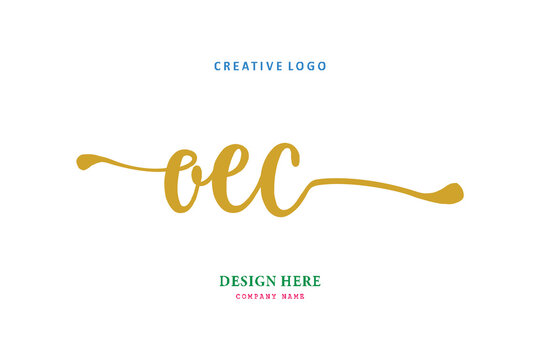OEC lettering logo is simple, easy to understand and authoritative