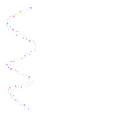 Happy birthday party, birthday party, colorful gift box full of twinkling lights. Glitter, party background, fireworks, flat vector illustration and icons