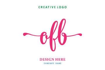OFB lettering logo is simple, easy to understand and authoritative