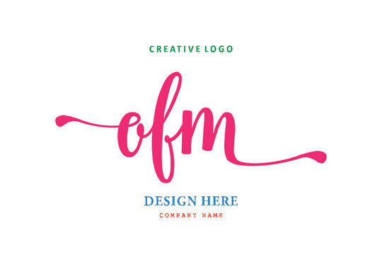 OFM lettering logo is simple, easy to understand and authoritative