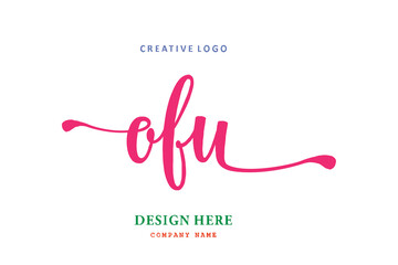 OFU lettering logo is simple, easy to understand and authoritative