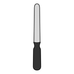 Cartoon Pet Nail File Illustration