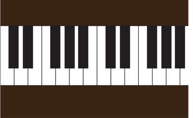 Fototapeta premium piano icon vector image