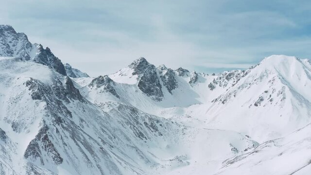 Mountains from aerial view. Landscape. Nature. Travel.