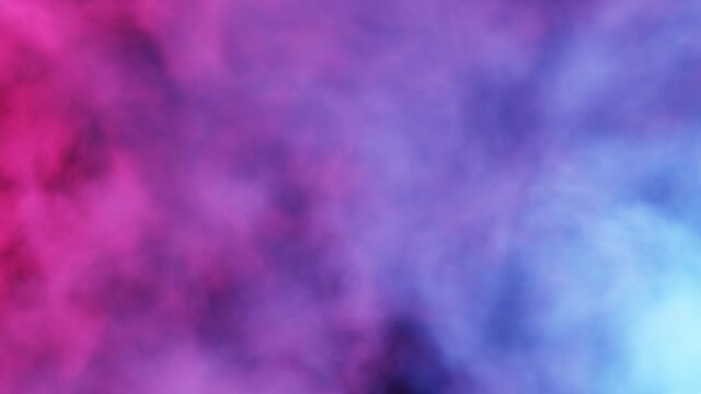 Loop and  Move forword into Pastel Haze, Pink Light, looks like a cloud of smoke in cosmic aerosol and lightning or sky or nebula in space or galaxy. 3D Rendering