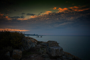 Dawn in the Kerch Strait