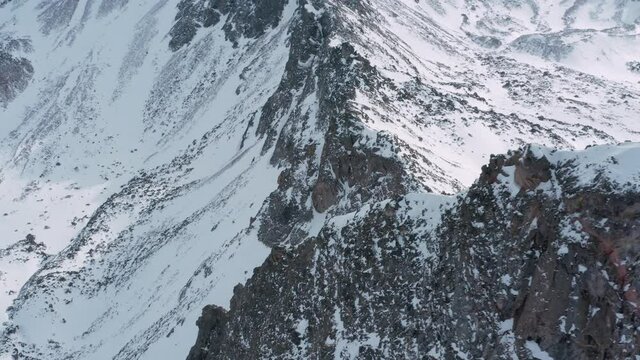 Mountains from aerial view. Landscape. Nature. Travel.