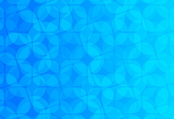 Obraz premium abstract bright blue blurry geometric light elegant design
