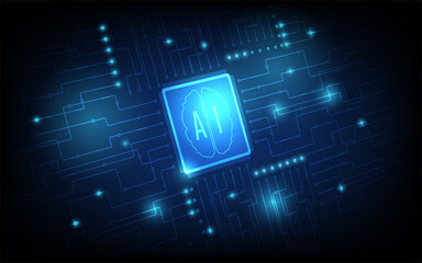 Abstract technology background, communication concept, futuristic digital innovation background vector illustration