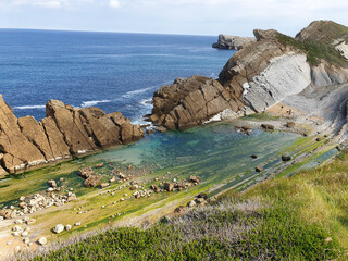 cliffs of moher at the coast
