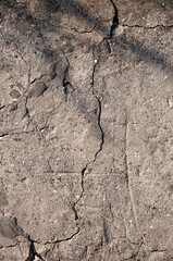 Distress old cracked concrete, cement, asphalt wall texture. Surface and background for web design