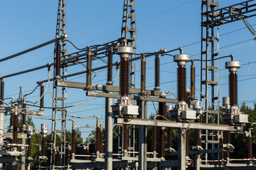 Electric substation tower for generating energy