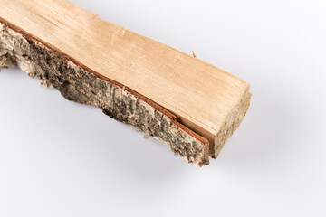 Stack of cut logs firewood