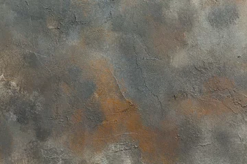 Schilderijen op glas abstract rusty background texture concrete wall © romantsubin
