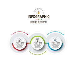Infographic design vector and marketing icons. can be used for workflow layout, banner, diagram, number options, step up options, web design.
