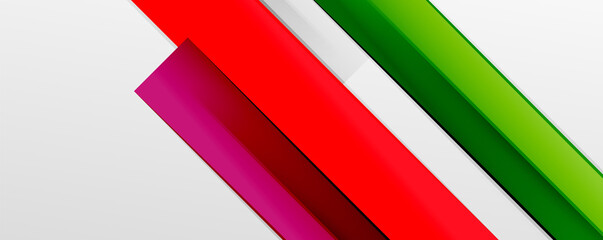 Multicolored lines background. Design template for business or technology presentations, internet posters or web brochure covers