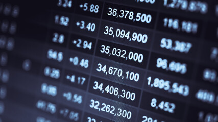 Obraz premium Personal financial planning concept. Businessman workplace with papers for financial planning. Business people discussing the charts and graphs showing the results of successful financial planning. 