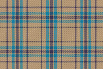 Plaid pattern seamless. Check fabric texture. Stripe square background. Vector textile design.