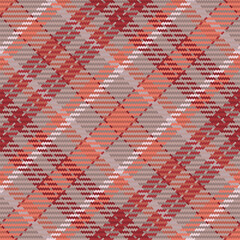 Seamless pattern of scottish tartan plaid. Repeatable background with check fabric texture. Vector backdrop striped textile print.