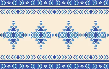 Papier Peint photo Lavable Portugal carreaux de céramique oriental ethnic seamless pattern traditional background design for carpet,clothing,batik, vector illustration embroidery style, abstract background.