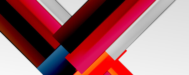 Color abstract lines trendy geometric background for business or technology presentation, internet poster or web brochure cover, wallpaper