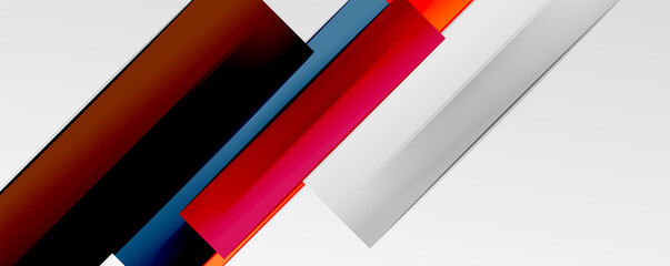 Color abstract lines trendy geometric background for business or technology presentation, internet poster or web brochure cover, wallpaper