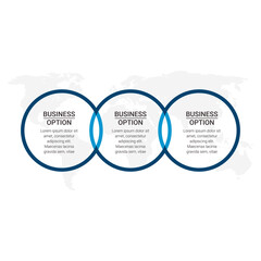 vector illustration Infographic design template with icons. can be used for workflow layout, diagram, annual report, web design.
