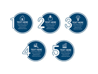 Business data visualization. timeline infographic icons designed for abstract background template. vector banner can be used for workflow layout, diagram,presentation, education or any number option.
