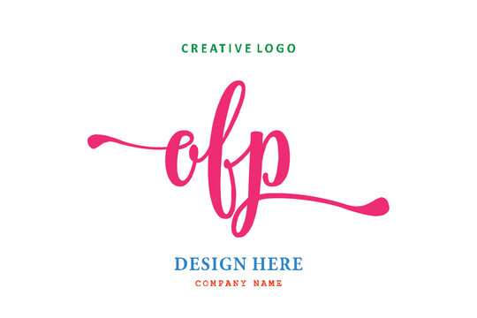 OFP lettering logo is simple, easy to understand and authoritative