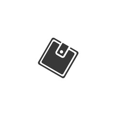 Wallet. Isolated icon. Commerce glyph vector illustration