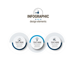 Vector Business infographics. Financial analysis data graphs and diagram, marketing statistic workflow modern business presentation elements vector investment progress icon.
