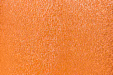 Orange leather pattern texture background
