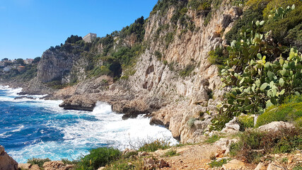 Fototapeta na wymiar Cap de Nice, South of France