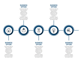 Vector Infographic label design template with icons. can be used for workflow layout, diagram, annual report, web design. Business concept

