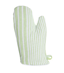 Oven glove for hot dishes isolated on white